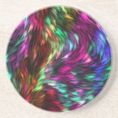 Onderzetter van regenboogschouderglas (Voorkant)