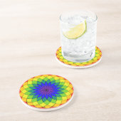 Onderzetter van regenboogtorus (Zijkant)