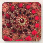 Onderzetter van roebel en goudkurk (Voorkant)