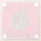 Onderzetter van rood ventilator glazen onderzetter (Achterkant)