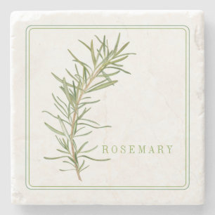 Onderzetter van Rosemary Marble Stone, vers