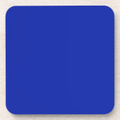 Onderzetter van Royal Blue Cork (Voorkant)