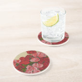 Onderzetter van rozen en volken (Zijkant)