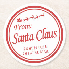 Onderzetter van Santa