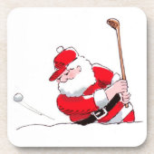 Onderzetter van Santa Golf (Voorkant)