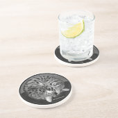 Onderzetter van Savannah-katten (Zijkant)