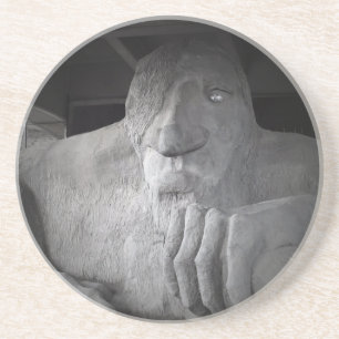 Onderzetter van Seattle Fremont Troll