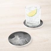 Onderzetter van Seattle Fremont Troll (Zijkant)