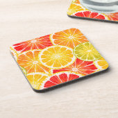 Onderzetter van Sinaasappel-Lemon | Vastgesteld On (Linkerzijde)