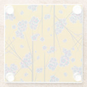 Onderzetter van speciale takken van glas (Achterkant)