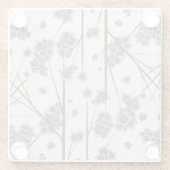 Onderzetter van speciale takken van glas (Achterkant)