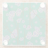 Onderzetter van speciale takken van glas (Achterkant)