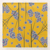 Onderzetter van speciale takken van glas glazen onderzetter (Voorkant)