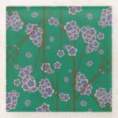 Onderzetter van speciale takken van glas glazen onderzetter (Voorkant)