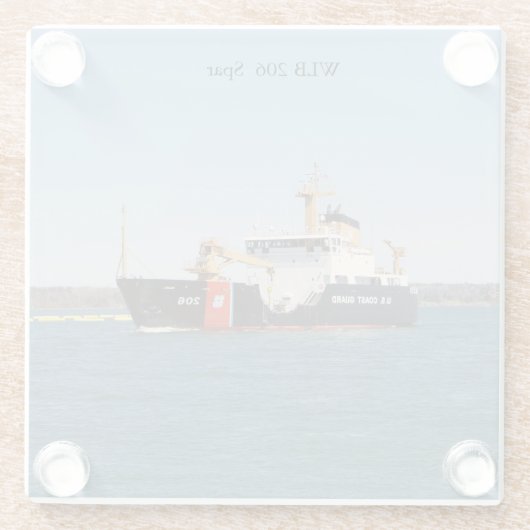 Onderzetter van speerglas (Achterkant)