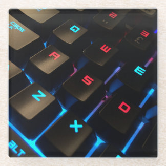 Onderzetter van toetsenbordglas