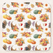 Onderzetter van traditioneel Thanksgiving papier (Voorkant)