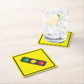 Onderzetter van verkeerssignaalpapier (Insitu)