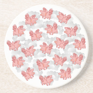 Onderzetter van vliegende varkens