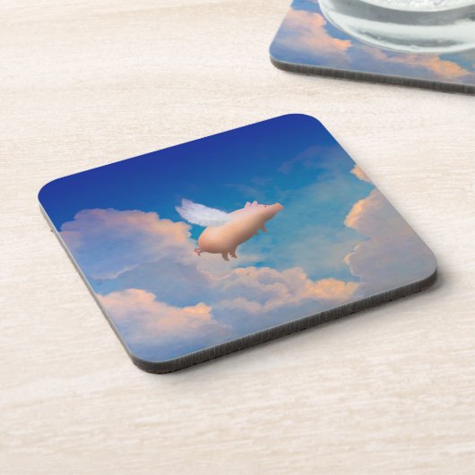 onderzetter van vliegende varkens (Linkerzijde)