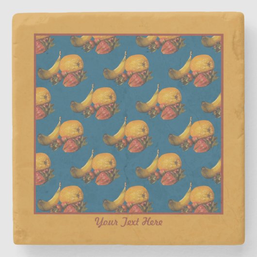 Onderzetter van vruchtengesteente (Voorkant)