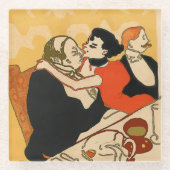 Onderzetter van wijnglas (Voorkant)