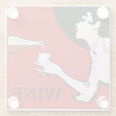 Onderzetter van wijnglas (Achterkant)