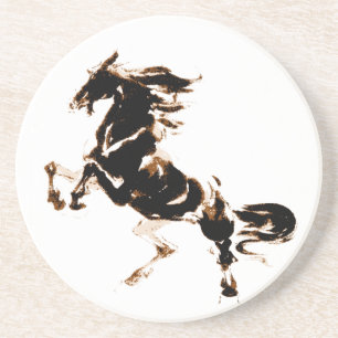 Onderzetter van wilde paarden