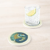 Onderzetter van William De Morgan Griffin (Zijkant)