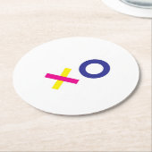 Onderzetter van XO Paper (Gebogen)