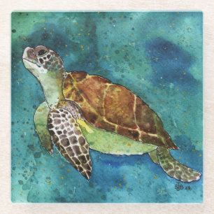 onderzetter van zetschildpadglas
