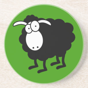Onderzetter van zwarte schapen