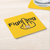 Onderzetter vechttong (Schuin)