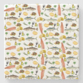 Onderzetter vismarmer Stone (Voorkant)