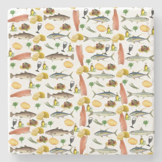 Onderzetter vismarmer Stone (Voorkant)