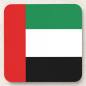 Onderzetter Vlag Verenigde Arabische Emiraten (Voorkant)