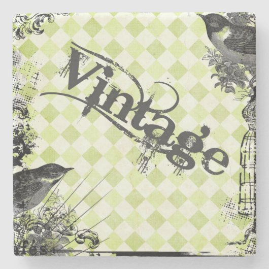 Onderzetter vogelkoloniegesteente (Voorkant)