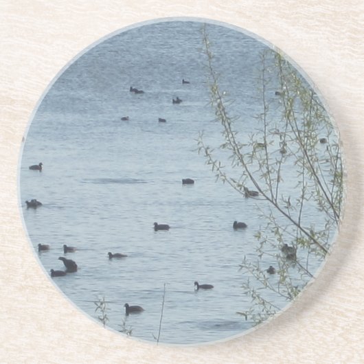 Onderzetter vogelmeer (Voorkant)