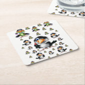 onderzetter vogels (Schuin)