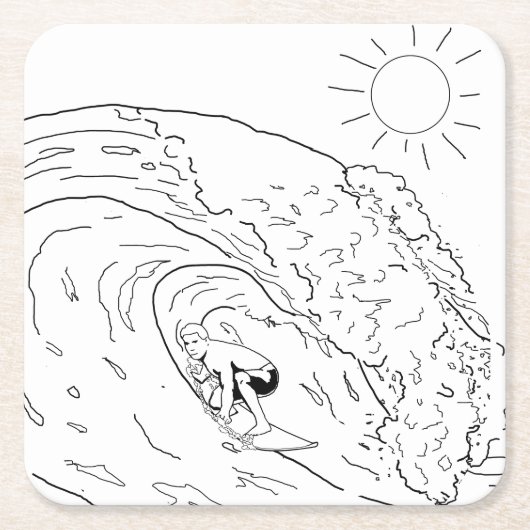 Onderzetter Volwassenkleurig papier overslaan (Voorkant)