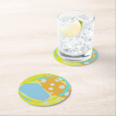 Onderzetter voor afspeelbaar, abstract, veelkleuri (Insitu)