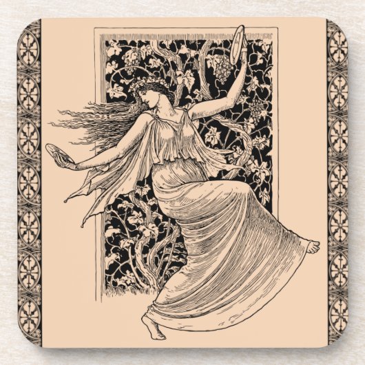  Onderzetter voor damesdansen (Voorkant)