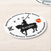 Onderzetter voor de Amerikaanse middelbare school  (Gebogen)