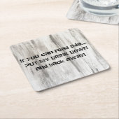 Onderzetter voor de Drink van kartonnen bier voor  (Schuin)