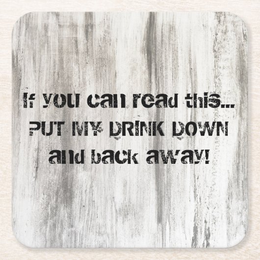 Onderzetter voor de Drink van kartonnen bier voor  (Voorkant)