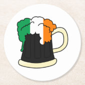 Onderzetter voor de Irish Beer Round Paper (Voorkant)