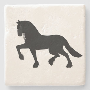 Onderzetter voor de paardenstone van Friesian