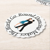 Onderzetter voor de Rondedanser (Gekanteld)