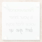 Onderzetter voor doorzettingsvermogen (Achterkant)