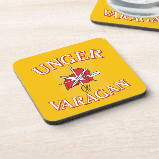Onderzetter voor drank van Unger Varagan (Linkerzijde)